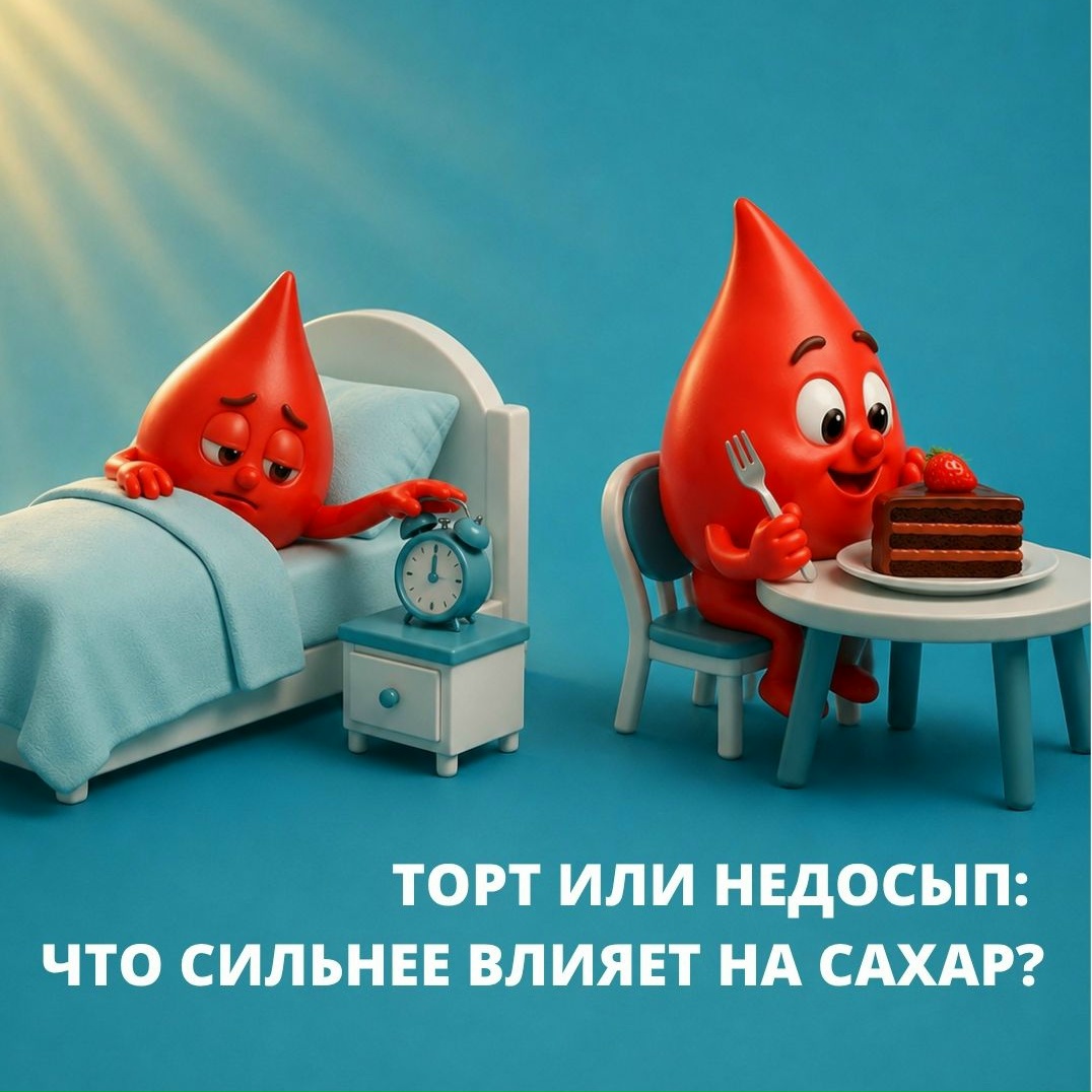 ​Что сильнее влияет на сахар