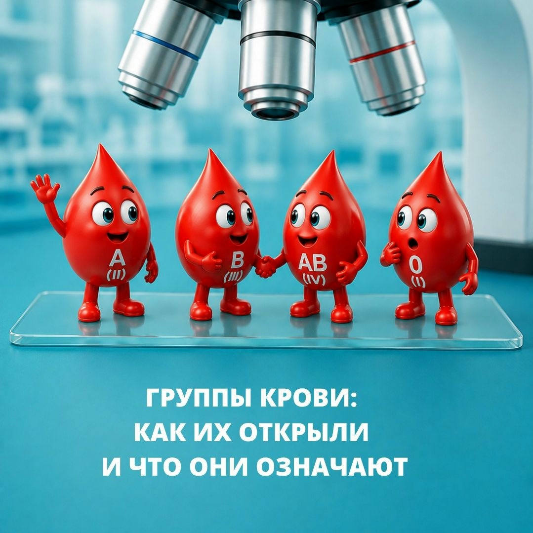 ​Группы крови кто их открыл и что они означают