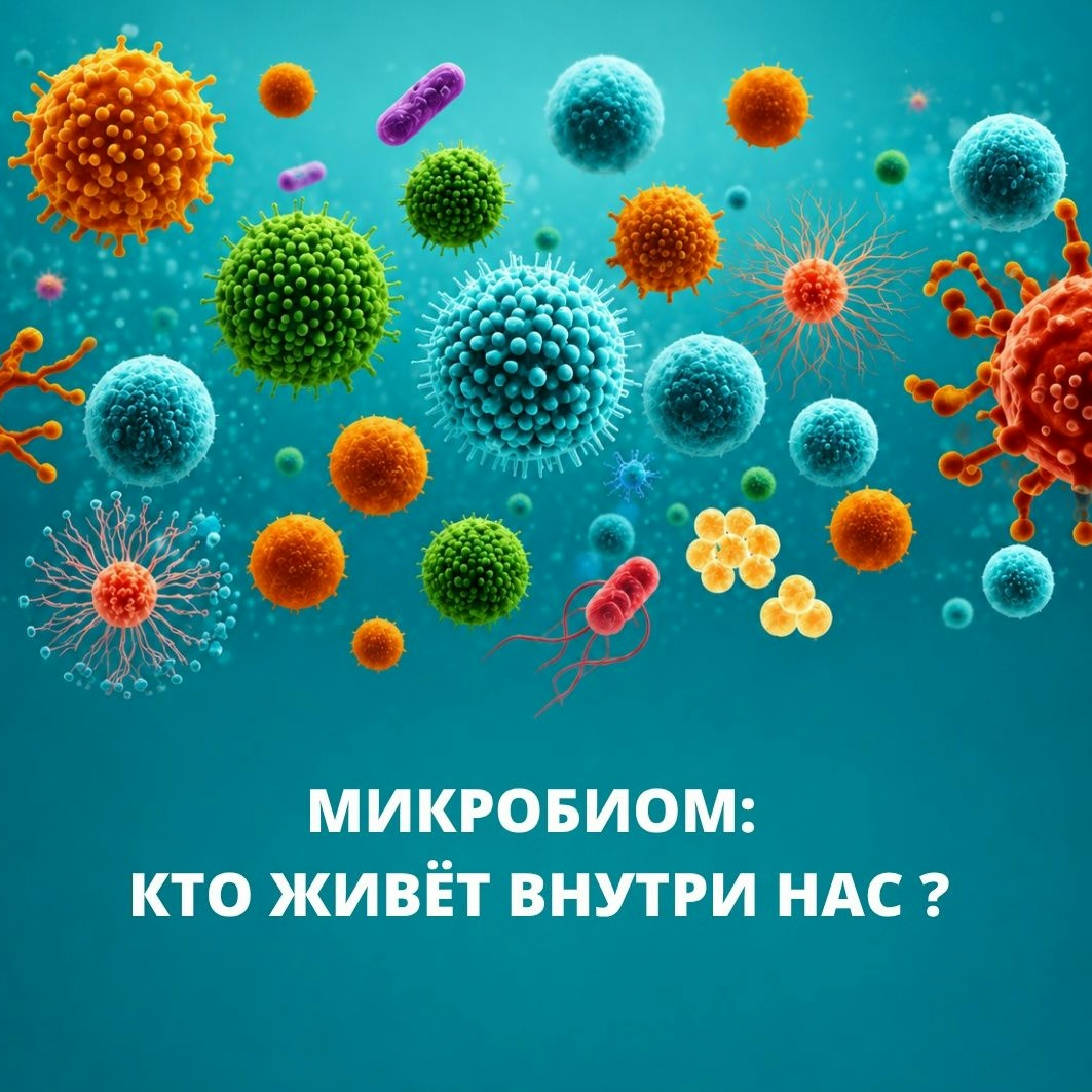 ​Микробиом: Кто живет внутри нас?